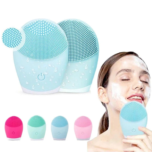Electric Facial Cleansing Brush Face Skin Care Tools