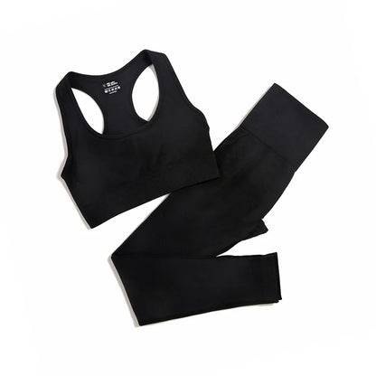 WAREBALL 2/3/4pcs Seamless Yoga Set Gym Clothes Sportswear Yoga
