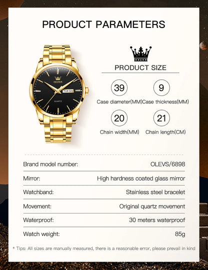 Bennstore OLEVS Men Watches