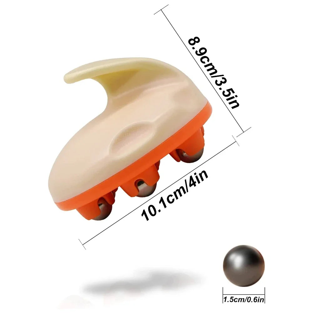 7-Bead Body Ball Roller Massager Professional Anti Cellulite Muscle