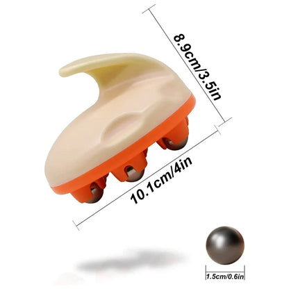 7-Bead Body Ball Roller Massager Professional Anti Cellulite Muscle