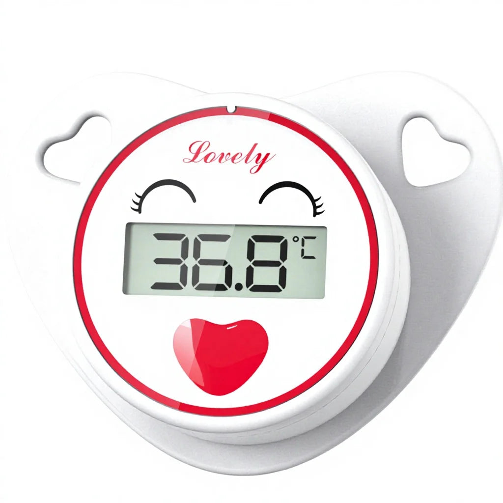 LCD Children's Health Safety Care Nipple Medical Silicone Pacifier Digital