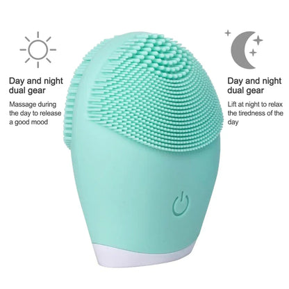 Electric Facial Cleansing Brush Face Skin Care Tools