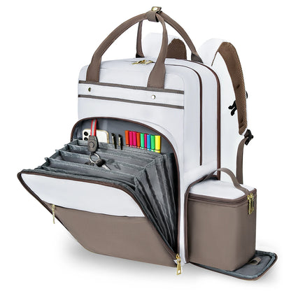 Lunch Backpack Insulated Cooler Picnic Bag Multifunctional