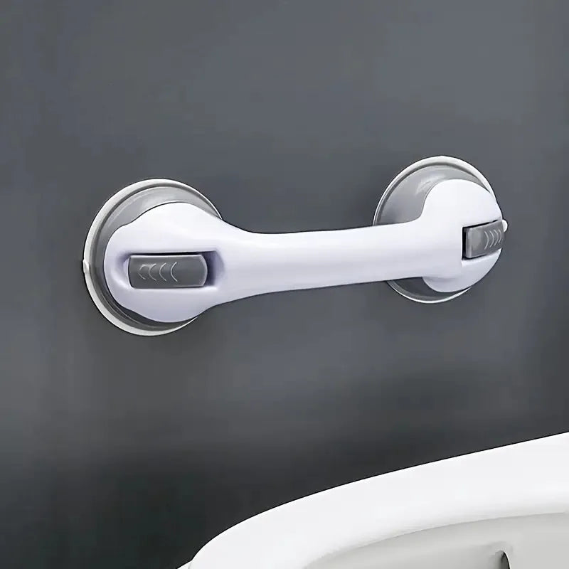 1Large Size17inch bathroom safety grab bars：No drilling required