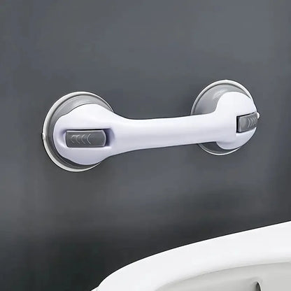 1Large Size17inch bathroom safety grab bars：No drilling required