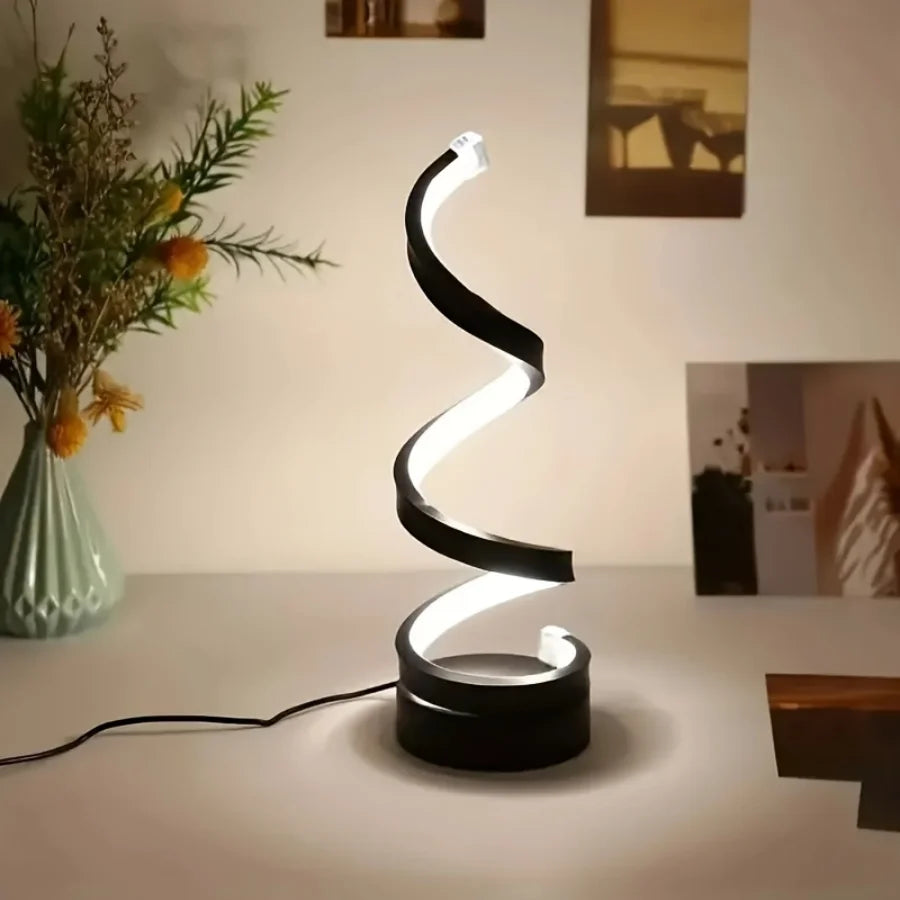 1pcs bedroom bedside lamp - 3-way dimmable touch light USB power supply