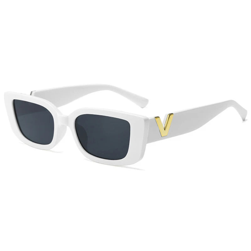Fashion Rectangle Sunglasses Women Luxury Brand Vintage