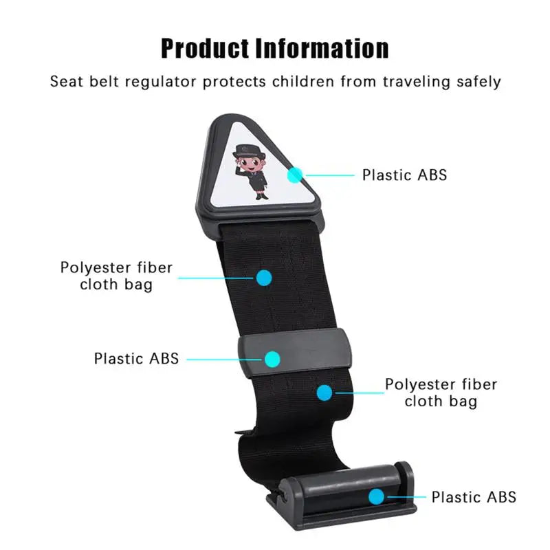 Easy-to-use Polyester Youth Safety Restraints Adjustable Children's