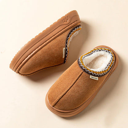 Winter Anti-slip Women's Soft Slipper Boots Fashion Couples