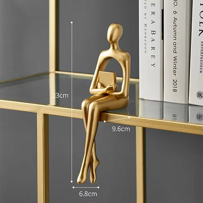 Light Luxury Human Body Art Ornament Decorate Abstract