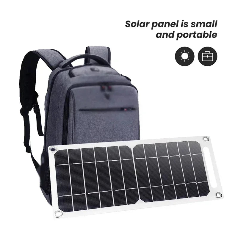 SOECOPO 30W Lightweight Flexible Solar Panel Kit, Free Mini Solar Regulator,