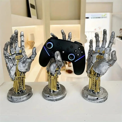 Futuristic Sci-fi Style Robotic Arm Decoration Gamepad Holder Boy Desk Cool