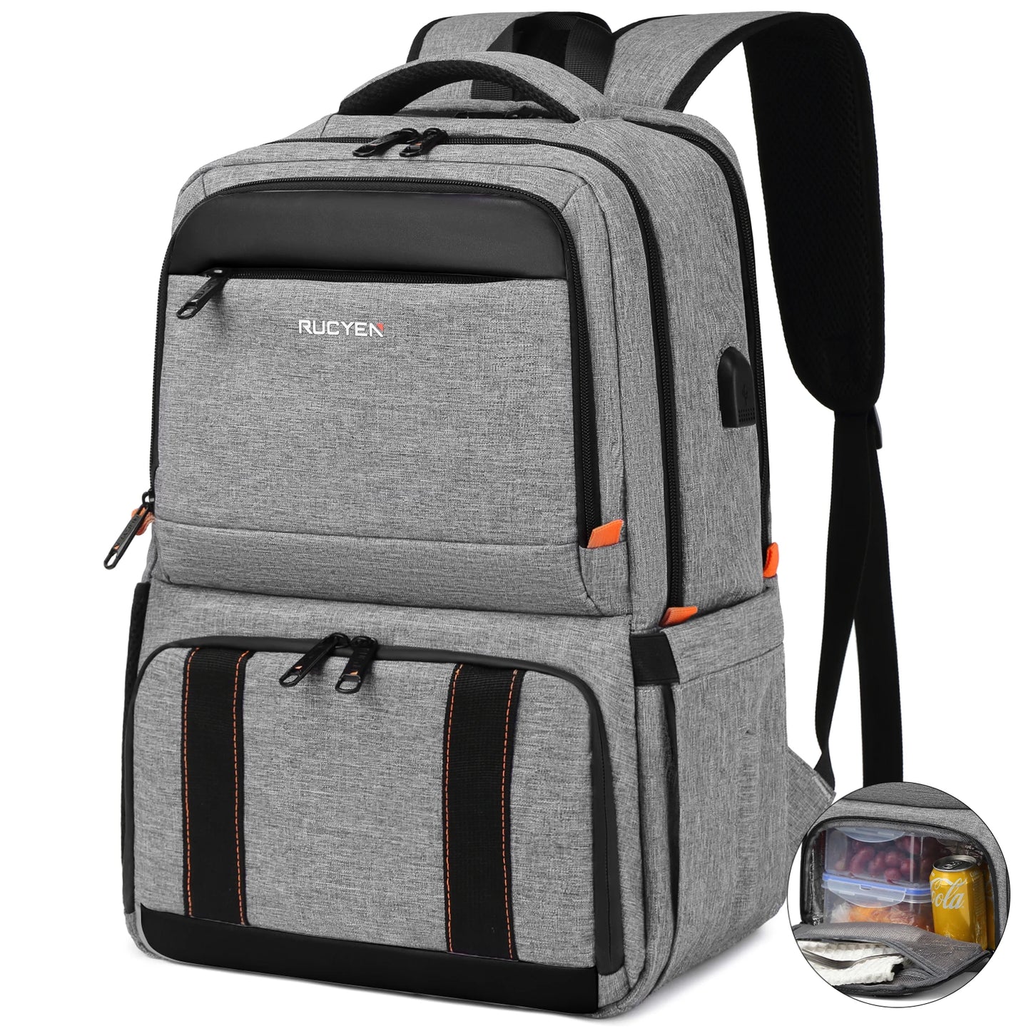 Lunch Backpack Insulated Cooler Picnic Bag Multifunctional