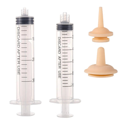 1 Set Pet Kitten Feeding Pacifier Silicone Puppy Pacifier Syringe For Kittens