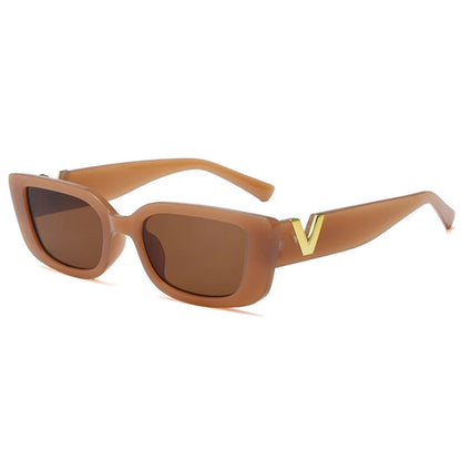 Fashion Rectangle Sunglasses Women Luxury Brand Vintage
