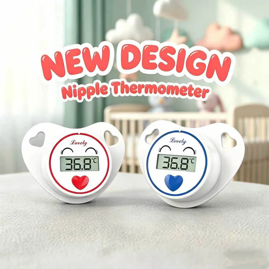 LCD Children's Health Safety Care Nipple Medical Silicone Pacifier Digital
