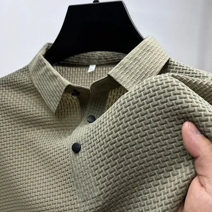 Business Casual Sweat-absorbing Top Brand Clothes Summer New Men's Short