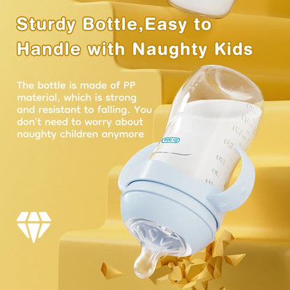Baby PP Bottle 150/240/330ML Newborn Baby Bottle with Handle Milk