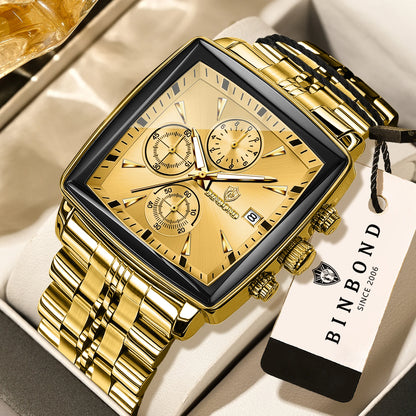 Bennstore BINBOND Luxury quartz watches for men