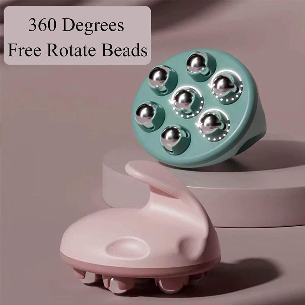 7-Bead Body Ball Roller Massager Professional Anti Cellulite Muscle