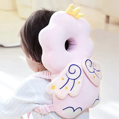 1Pc Baby Head Protection Pillow - Protective Backpack Anti-Fall Head Pillow Adjustable