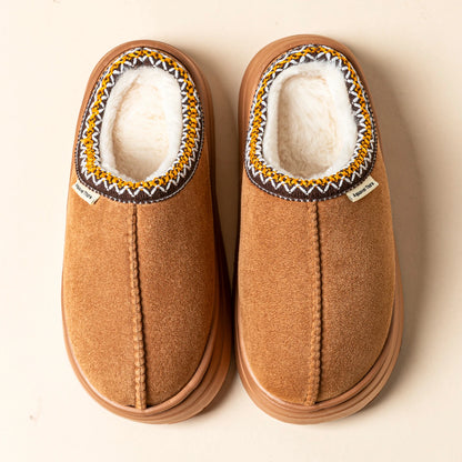 Winter Anti-slip Women's Soft Slipper Boots Fashion Couples