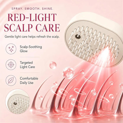 Multifunctional Massage Comb,Electric Spray for Women