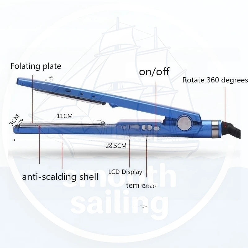 Bivolt 110V/220V Nano Titanium Hair Curling
