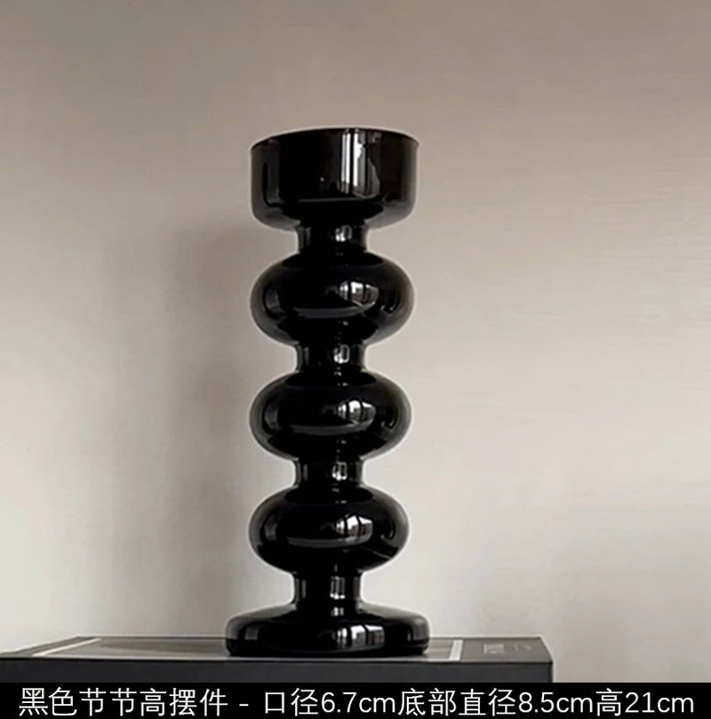 Livetai Wabi-Sabi Ceramic Abstract Sculpture,Handmade Irregular Decorative