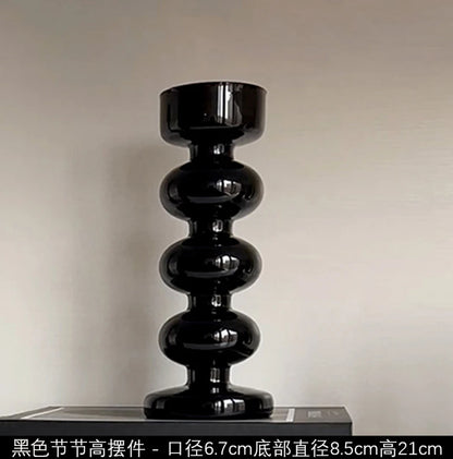 Livetai Wabi-Sabi Ceramic Abstract Sculpture,Handmade Irregular Decorative