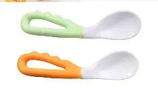 Baby Feeding Bottle With Spoon 90ml Silicone Newborn Infant Squeeze Spoon
