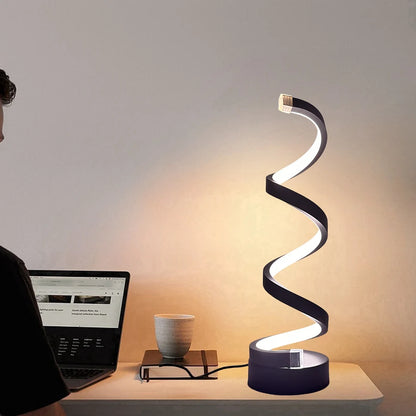 1pcs bedroom bedside lamp - 3-way dimmable touch light USB power supply