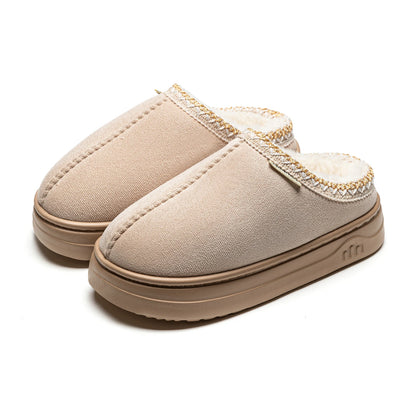Winter Anti-slip Women's Soft Slipper Boots Fashion Couples