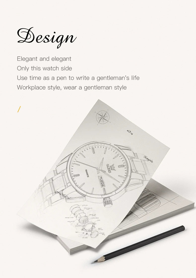 Bennstore OLEVS Men Watches