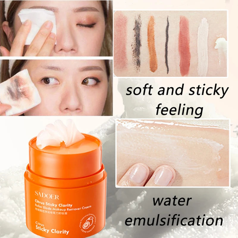 Citrus Makeup Remover Stick Facial Makeup Balm Lip Eye Large