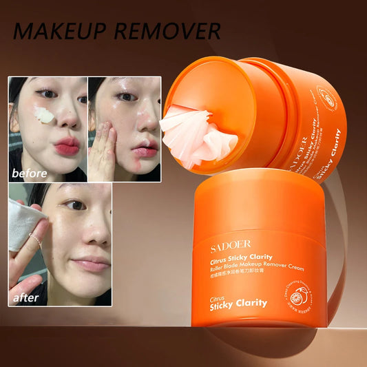 Citrus Makeup Remover Stick Facial Makeup Balm Lip Eye Large