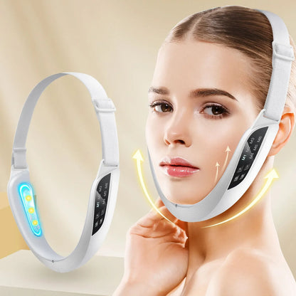 6 Mode 8 Level Vibration Facial Massager for Face Care & Contouring USB Rechargeable