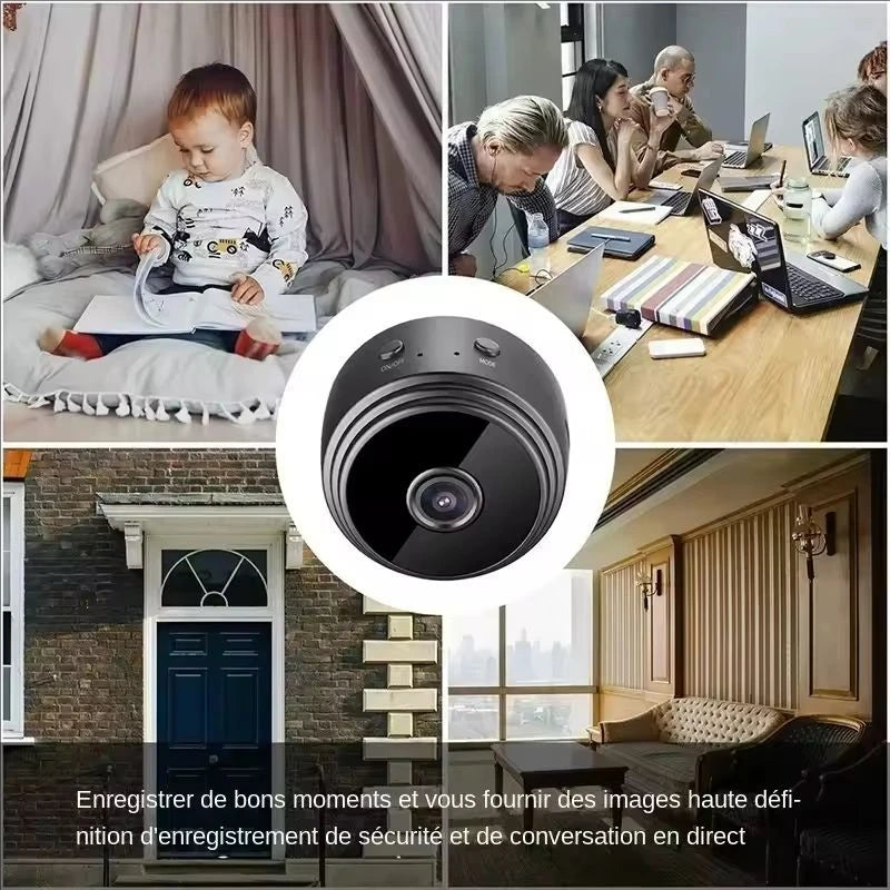 A9 Mini WiFi Wireless Security Camera Remote
