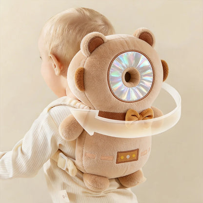 1Pc Baby Head Protection Pillow - Protective Backpack Anti-Fall Head Pillow Adjustable