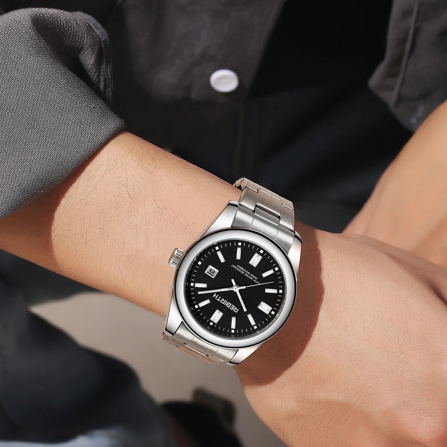 Bennstore ProGlide X Silver Watch